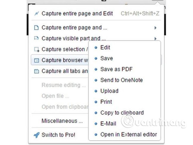 Ways to take screen shots of Windows 10 Picture 12