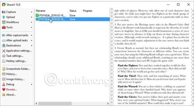 Ways to take screen shots of Windows 10 Picture 14