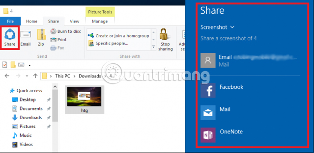Ways to take screen shots of Windows 10 Picture 3