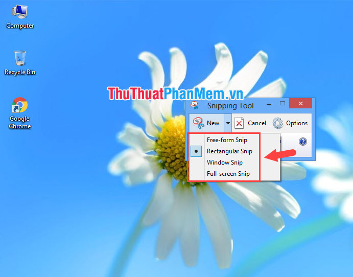 Ways to take screenshots in Windows 8 extremely fast and simple Picture 8