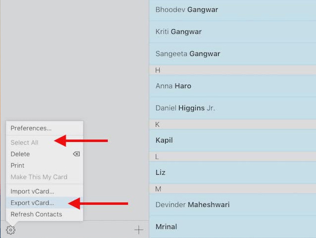 Ways to transfer contacts from iPhone to Android Picture 2