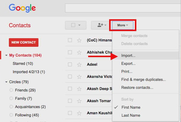 Ways to transfer contacts from iPhone to Android Picture 3