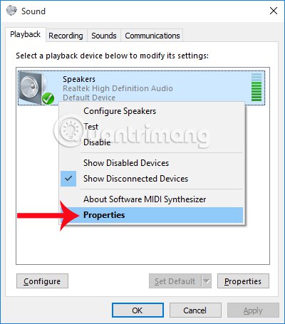 Ways to troubleshoot audio on Windows 10 Picture 4