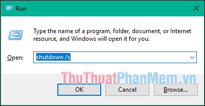 Ways to turn off the computer on Windows 10, Windows 7 Picture 5