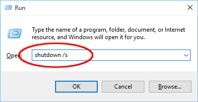 Ways to turn off Windows 10 computer Picture 4