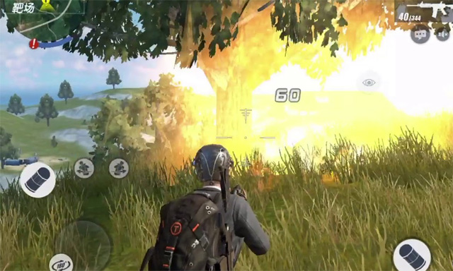 Weapons are easy to 'squeeze' the team in Rules of Survival Picture 1