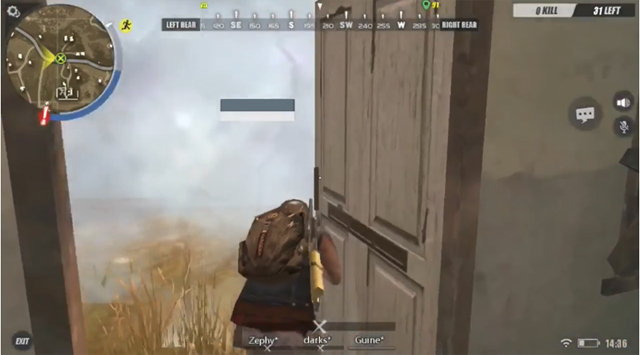 Weapons are easy to 'squeeze' the team in Rules of Survival Picture 2