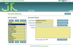 Web hosting tools and online passwords Picture 2