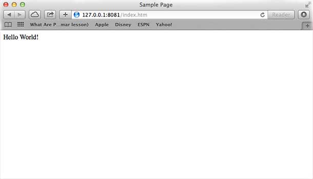Web Module in Node.js Picture 2