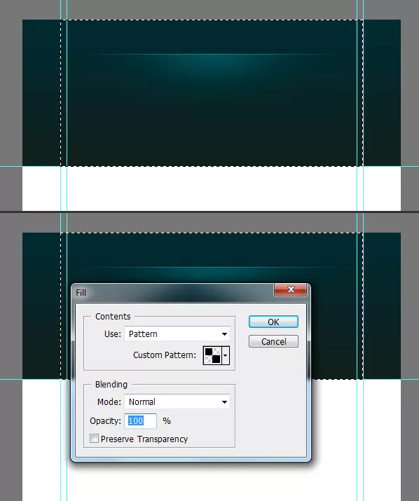 Website design tutorial in Photoshop (Part 3): Create professional website layout Picture 21