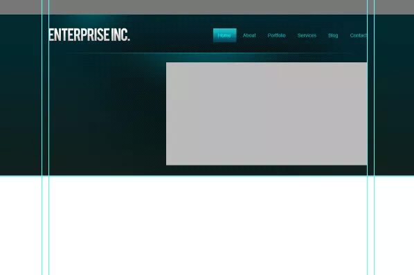 Website design tutorial in Photoshop (Part 3): Create professional website layout Picture 33