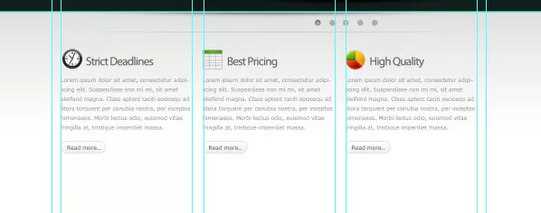 Website design tutorial in Photoshop (Part 3): Create professional website layout Picture 65