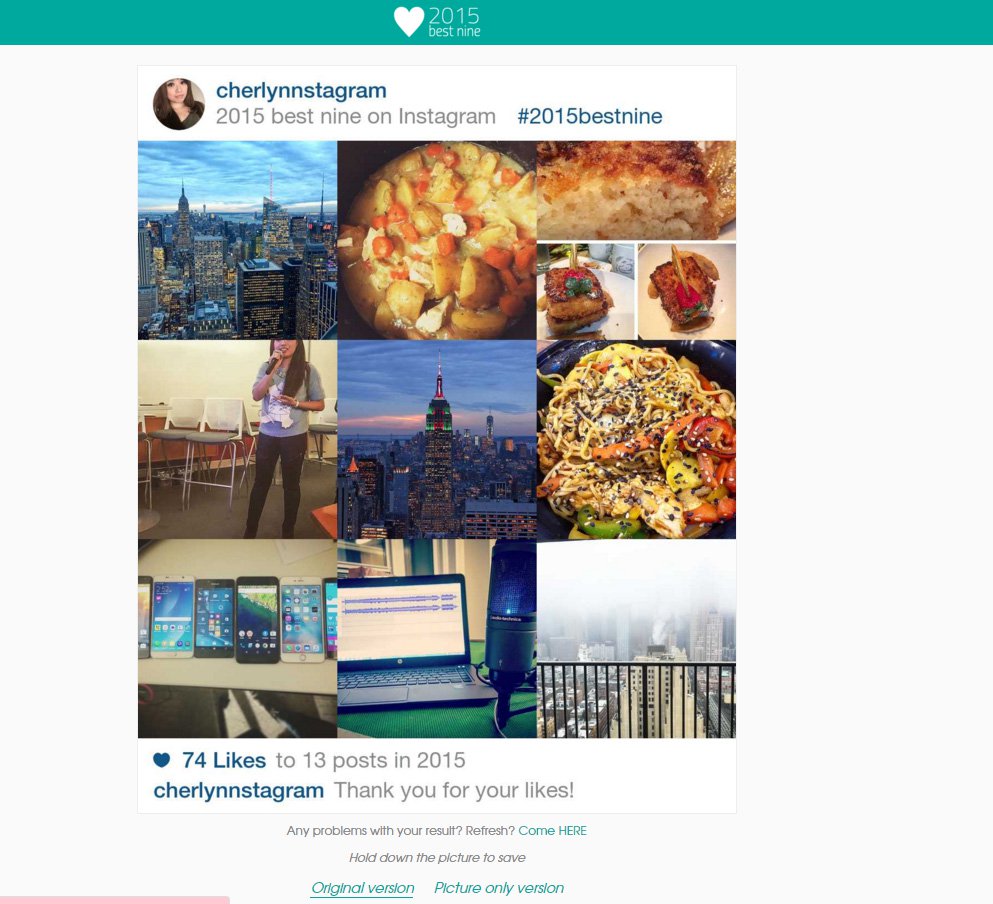 What are the 9 best photos on your Instagram in 2015? Picture 5