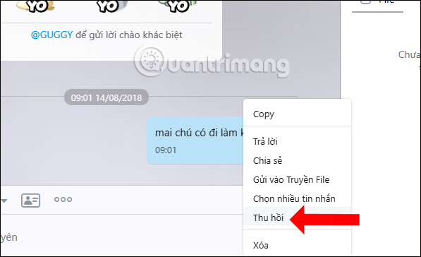 What are the new features in the new version of Zalo? Picture 1