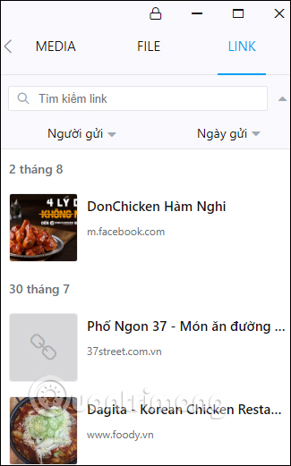 What are the new features in the new version of Zalo? Picture 5