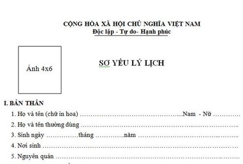 What documents do the standard applications require? Picture 5
