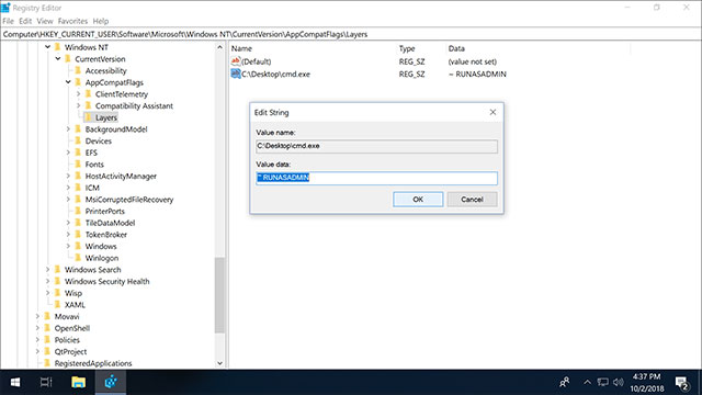 What does running software with administrative rights mean? Picture 4