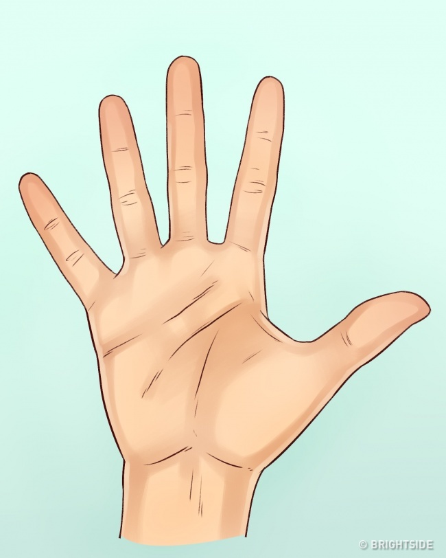 What does the hand reveal about your personality? Picture 3