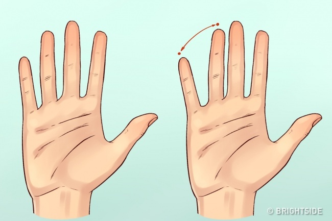 What does the hand reveal about your personality? Picture 6