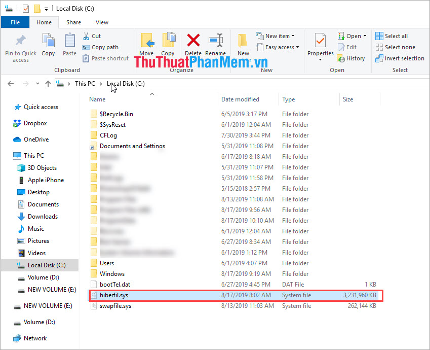 What file is Hiberfil.sys? How to delete Hiberfil.sys file in Windows Picture 5