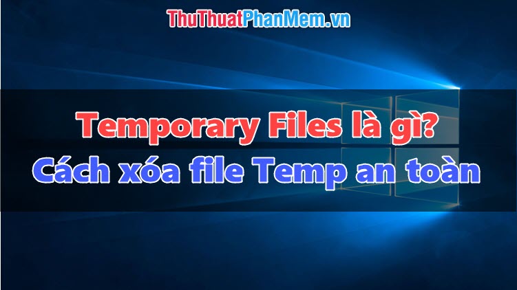 What is a temporary file? Does deleting the Temp file affect the computer? Picture 1