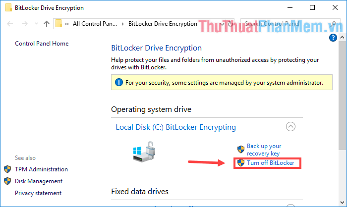 What is bitlocker? How to use Bitlocker to encrypt data Picture 12