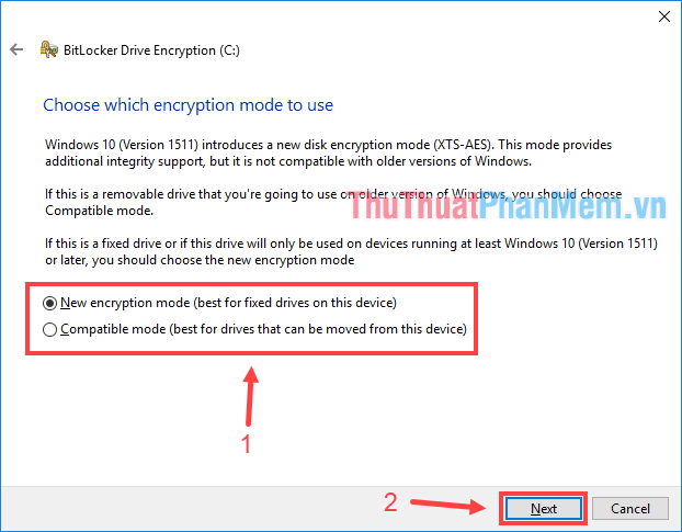 What is bitlocker? How to use Bitlocker to encrypt data Picture 6