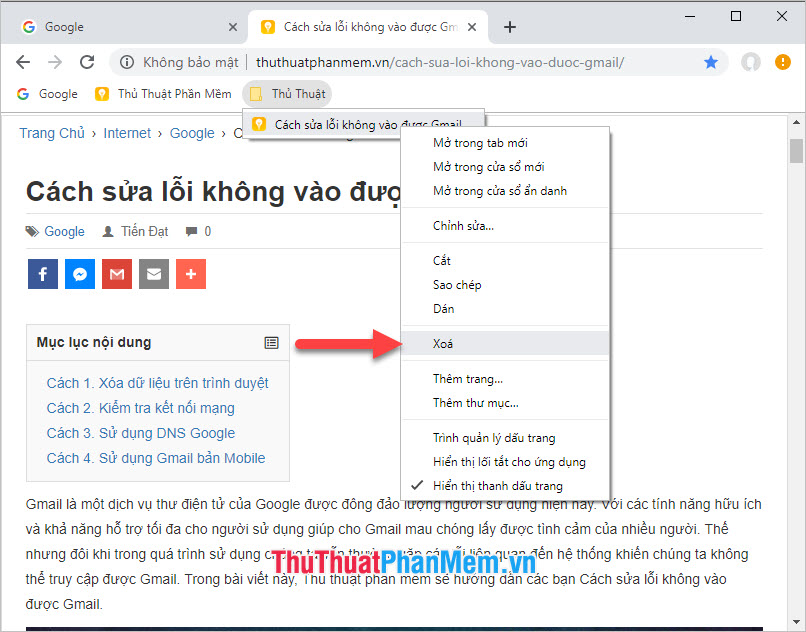 What is bookmark? How to use Bookmark in Web browser Picture 10