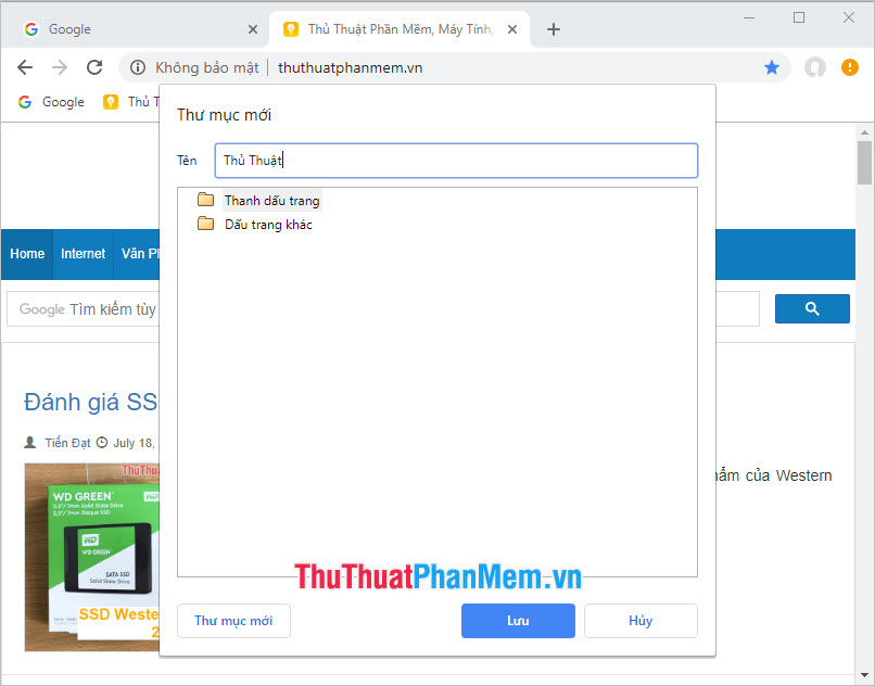 What is bookmark? How to use Bookmark in Web browser Picture 7