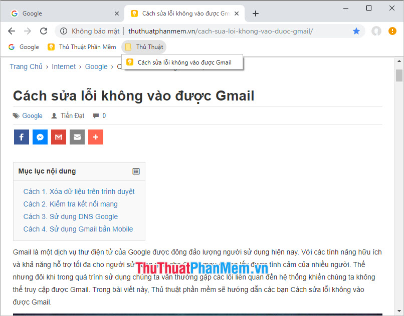 What is bookmark? How to use Bookmark in Web browser Picture 9
