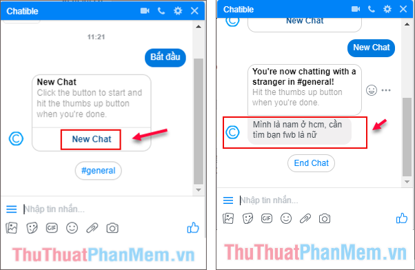 What is Chatible Instructions on how to use Chatible on Facebook Picture 4
