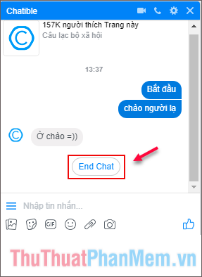 What is Chatible Instructions on how to use Chatible on Facebook Picture 5
