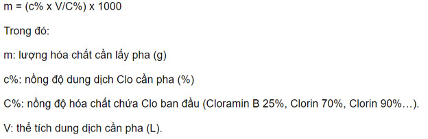 What is Cloramin B? How to mix chloramin B solution to disinfect, kill bacteria Picture 2