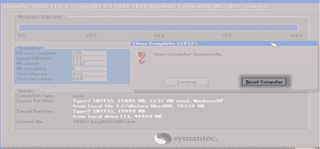 What is ghost win? The way ghost win 10 is simple and fast Picture 12