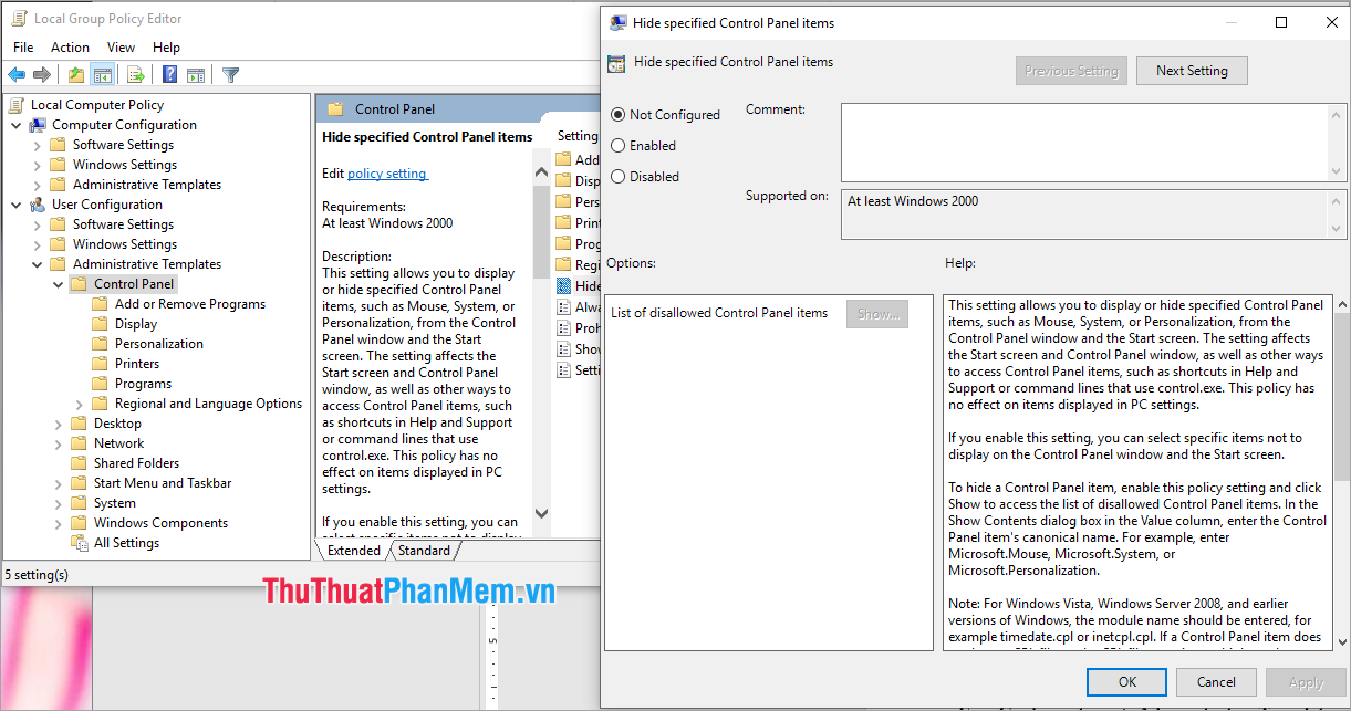 What is GPEdit.Msc (Group Policy Editor)? How to use GPEdit to configure a computer Picture 7