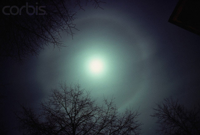 What is halo moon, moon canopy? Why are there these two natural phenomena? Picture 3