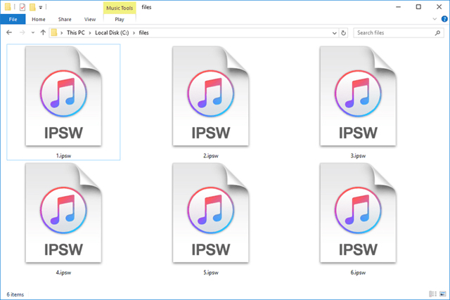 What is IPSW file? Picture 1