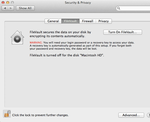 What is Mac OS X FileVault and how to use it? Picture 5