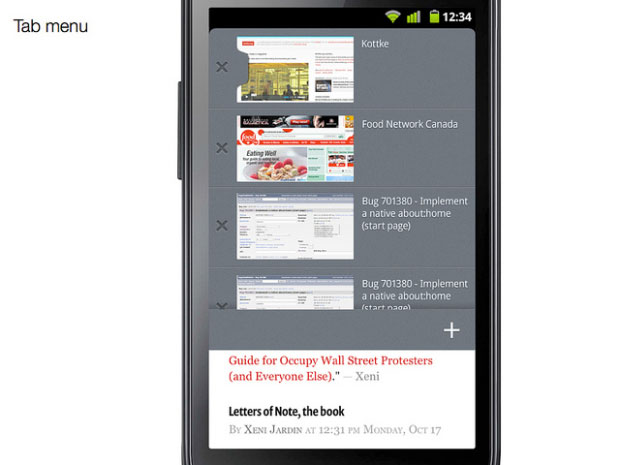 What is new in Firefox 11? Picture 3