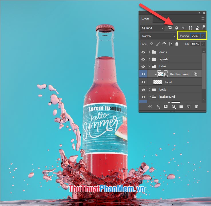 What is opacity? How to use Opacity in Photoshop Picture 11