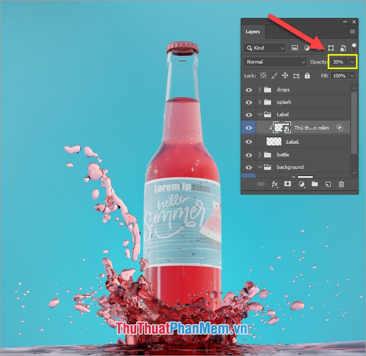 What is opacity? How to use Opacity in Photoshop Picture 9