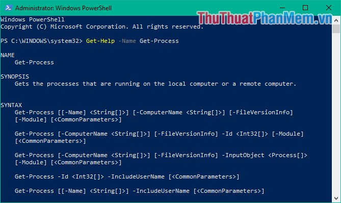 What is PowerShell Basic commands in PowerShell Picture 4