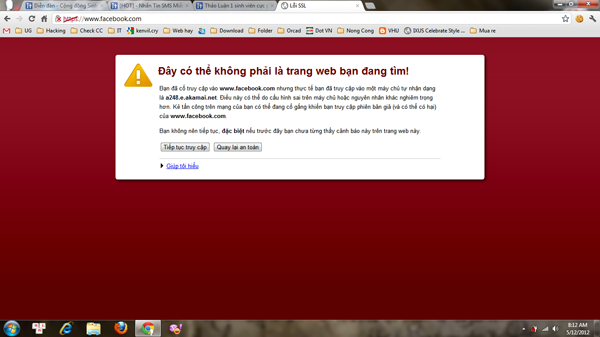 What is SSL? How to fix SSL errors when visiting Facebook, Gmail Picture 2