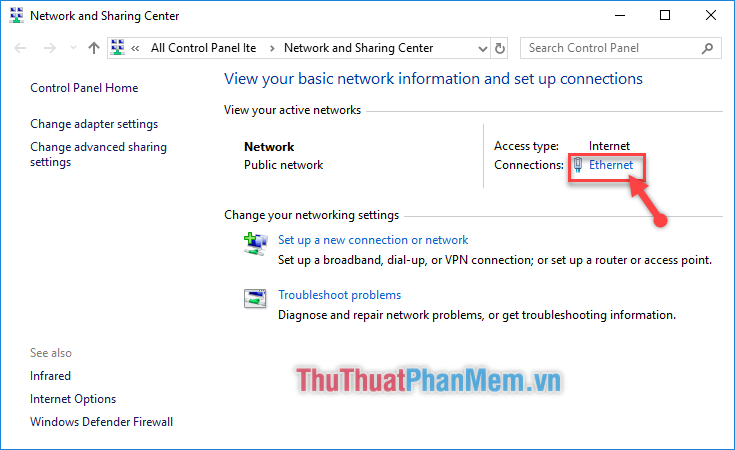 What is the Default Gateway? How to view and configure the Default Gateway on Windows Picture 6
