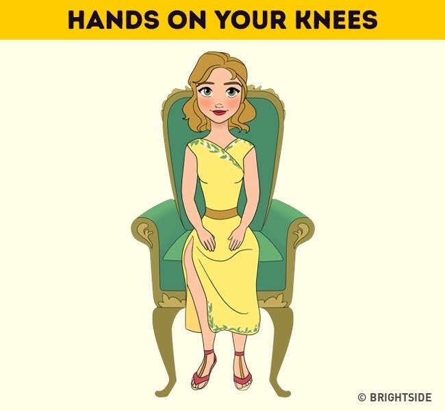 What is the seat posture revealing about your personality? Picture 9