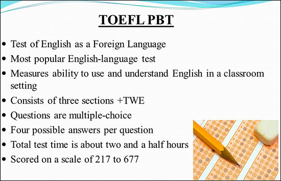 What is the TOEFL certificate? Picture 3