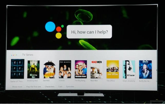 What is the virtual assistant on TV, which TV streams are integrated virtual assistants? Picture 2