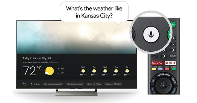 What is the virtual assistant on TV, which TV streams are integrated virtual assistants? Picture 4