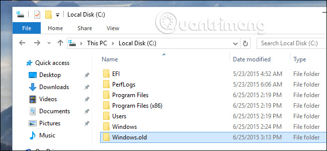 What is the Windows.old folder and how do you delete it? Picture 1