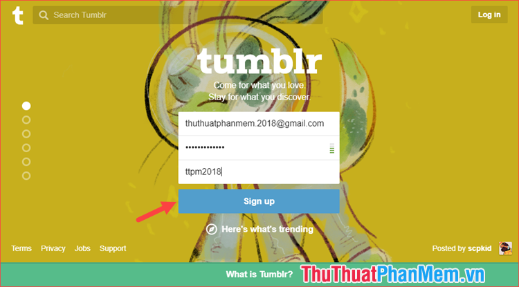 What is tumblr? How to register and use a Tumblr account Picture 3